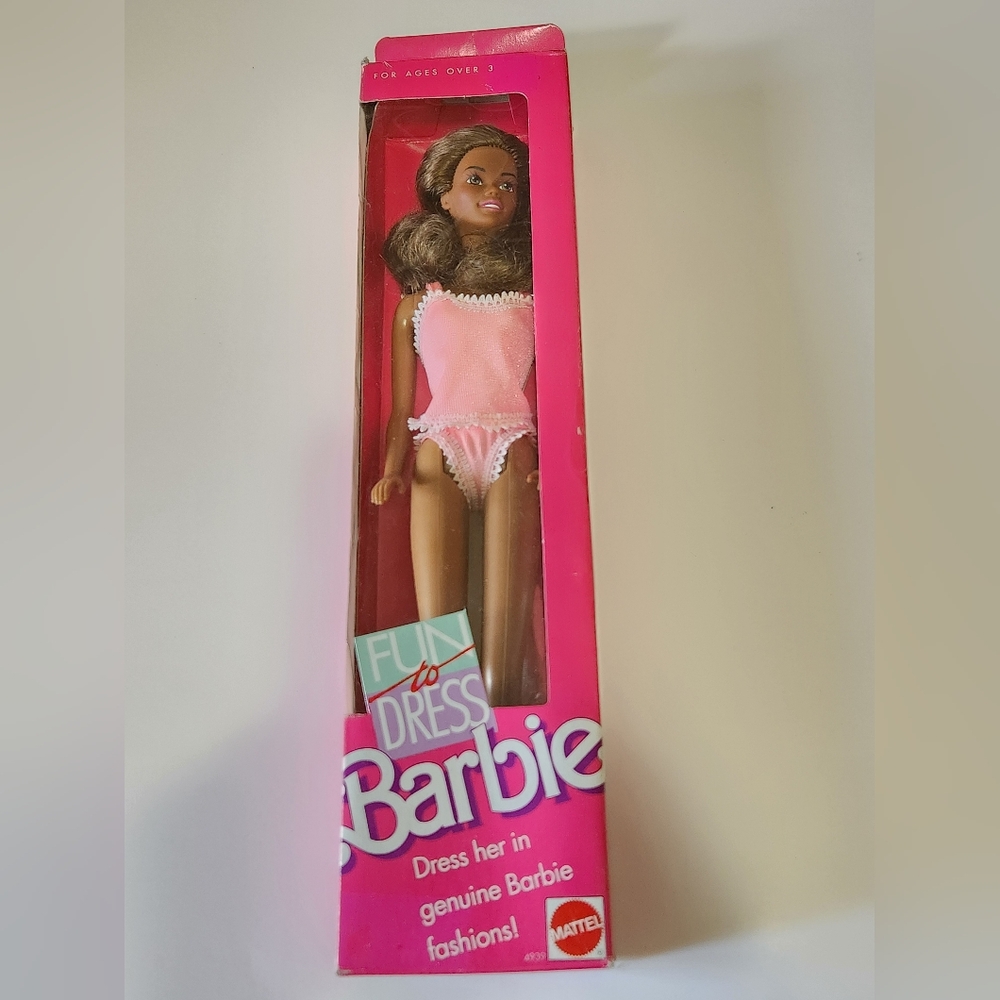 🌌 1989 Fun To Dress Barbie Vintage Doll 92